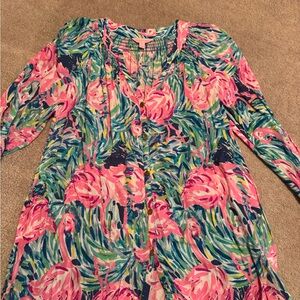 Lilly Pulitzer Multicolor Floral Top